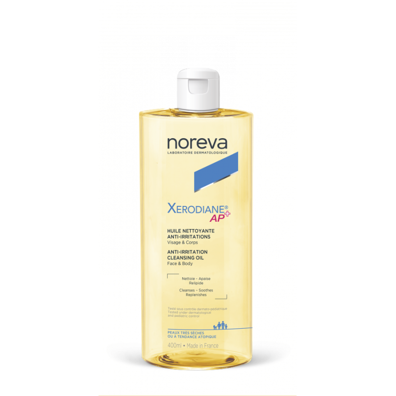 NOREVA XERODIANE AP+ huile nettoyante parfumée 400 ml