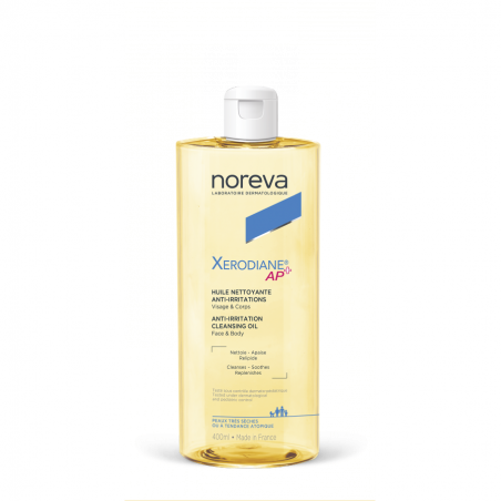 NOREVA XERODIANE AP+ huile nettoyante parfumée 400 ml