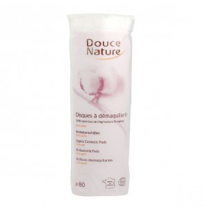 DOUCE NATURE disques à démaquiller boite 80u