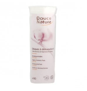 DOUCE NATURE disques à démaquiller boite 80u