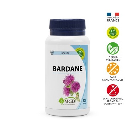 MGD bardane boite 120 gélules