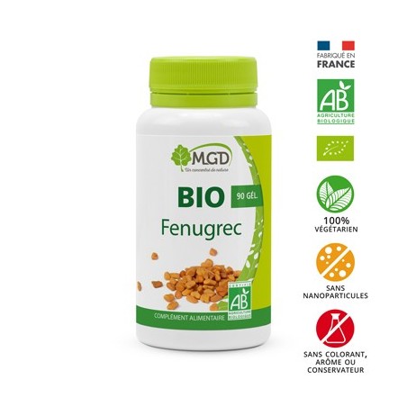 MGD bio fenugrec boite 90 gélules