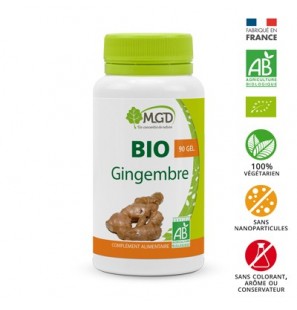 MGD bio gingembre boite 90 gélules