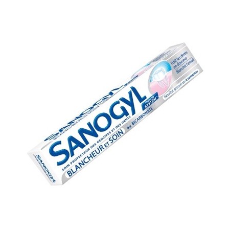 SANOGYL dentifrice Blancheur et Soin au Bicarbonate 75 ml