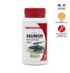 MGD huile de saumon boite 100 capsules