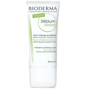 BIODERMA SEBIUM  global soin intense purifiant 30 ml