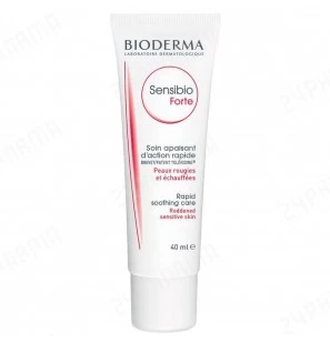 BIODERMA SENSIBIO forte crème peaux rougies et echauffées 40ml