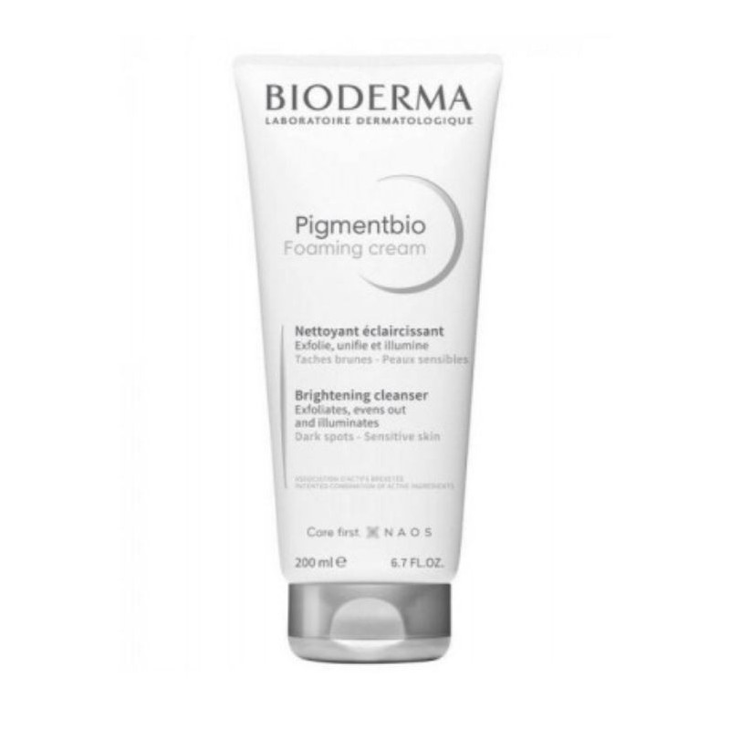 BIODERMA PIGMENTBIO foaming crème nettoyant éclaircissant 200 ml BIODERMA PIGMENTBIO foaming crème nettoyant éclaircissant 200 ml