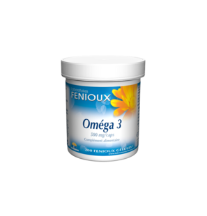 FENIOUX oméga 3 | 500mg | 200 gélules