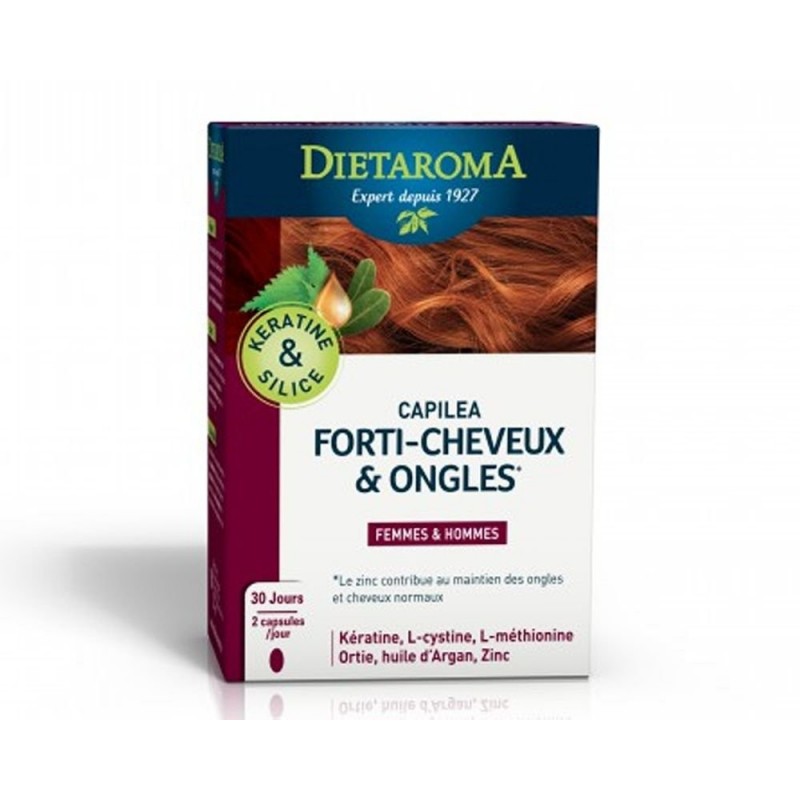DIETAROMA CAPILEA FORTI cheveux et ongles Bio | 60 capsules