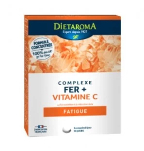 DIETAROMA complex Fer + Vitamine C | 30 comprimés