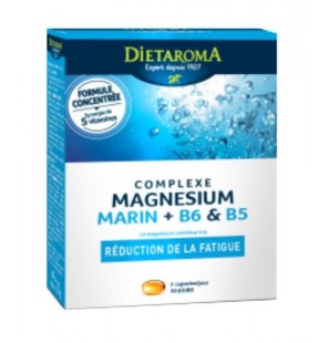 DIETAROMA Magnésium Marin +B6+B5 | 60 capsules