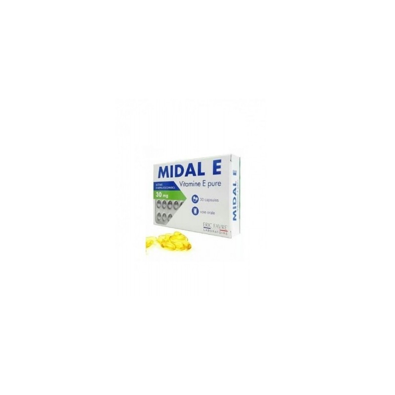 ERIC FAVRE midal E | 30 capsules ERIC FAVRE midal E | 30 capsules