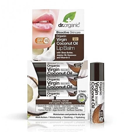 DR ORGANIC COCO baume lèvres 5.7 ml