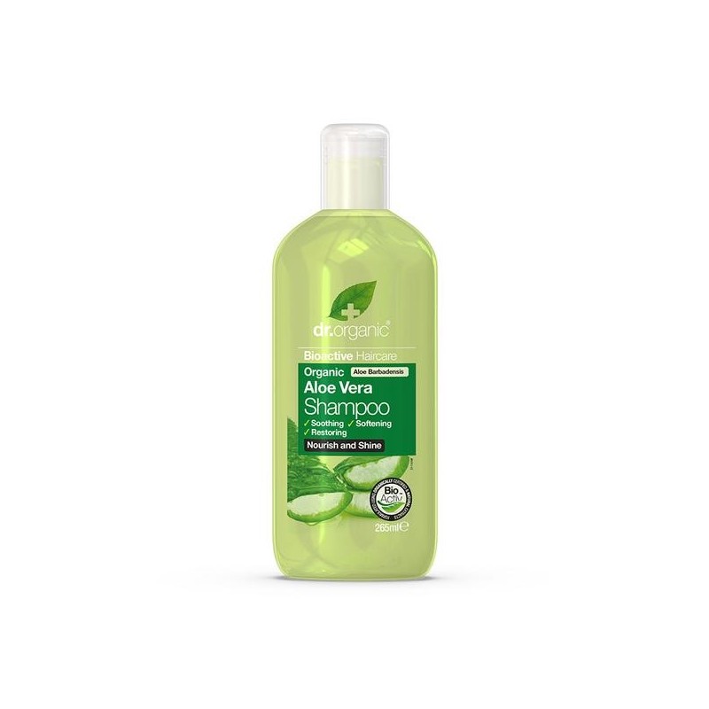 DR ORGANIC ALOE VERA shampooing 265 ml