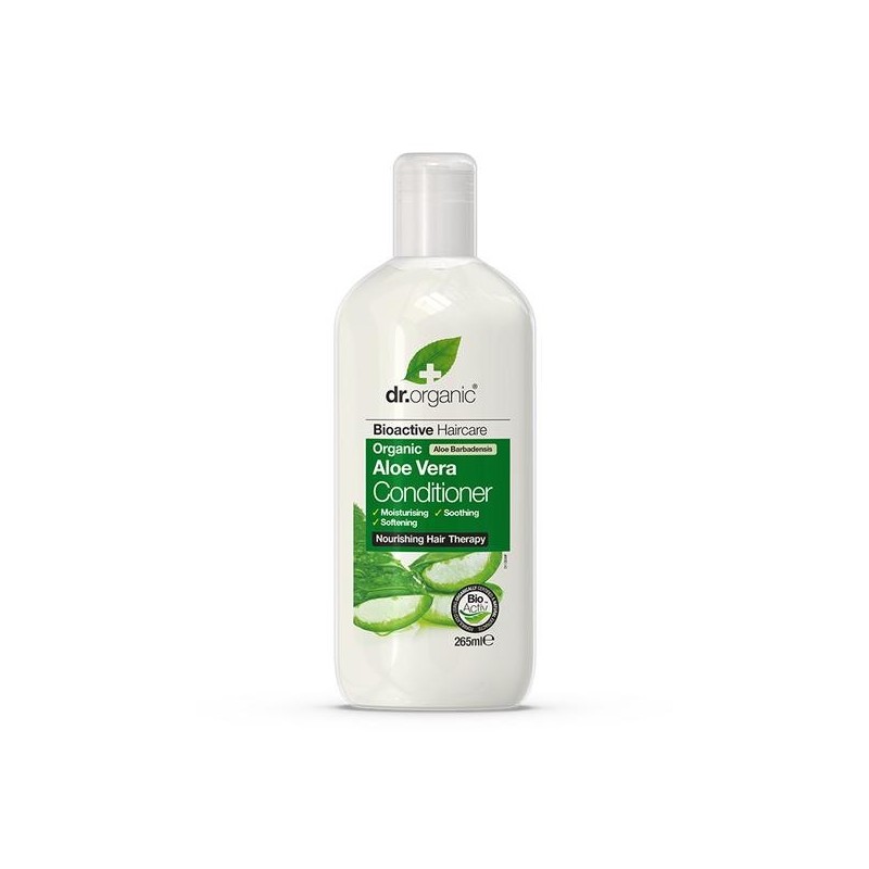 DR ORGANIC ALOE VERA après shampooing 265 ml