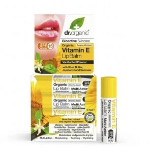 DR ORGANIC VITAMINE E baume à lèvres spf15 (5.7 ml)