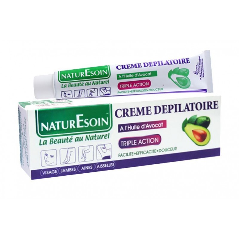 NATURE SOIN crème dépilatoire à l'huile Avocat 50 ml