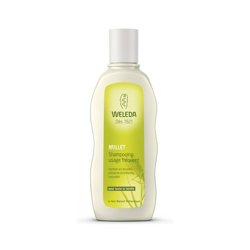 WELEDA shampooing usage fréquent MILLET 190 ml