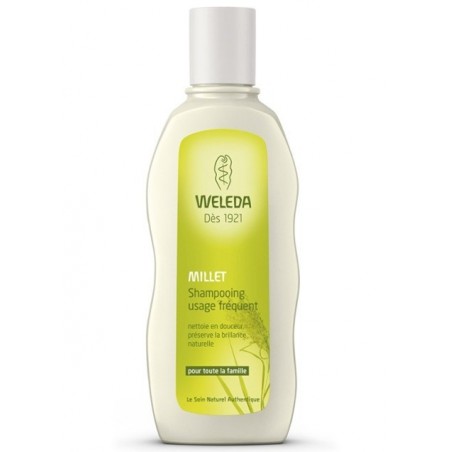 WELEDA shampooing usage fréquent MILLET 190 ml