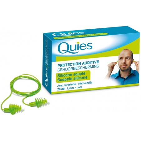 QUIES protection auditive avec cordelette 1 paire