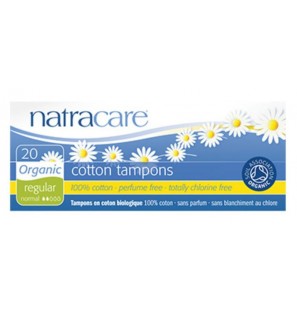 NATRACARE tampons organic régular Normal boite 20