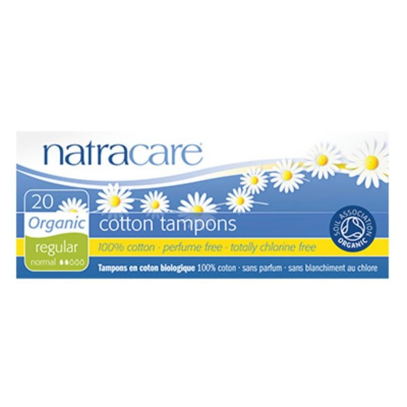 NATRACARE tampons organic régular Normal boite 20