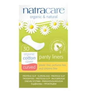 NATRACARE protège-slips cotton Curved boite 30