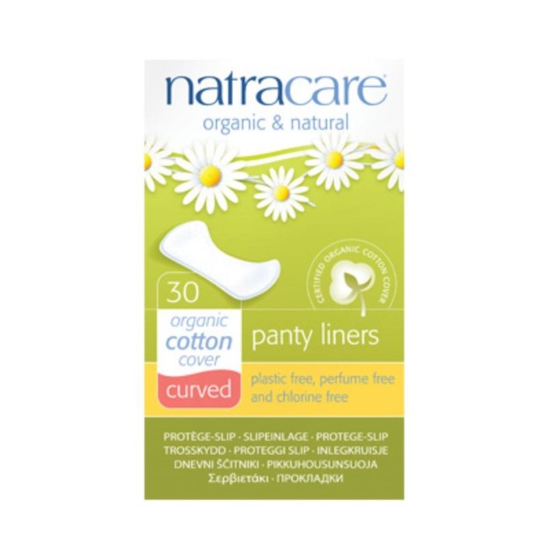 NATRACARE protège-slips cotton Curved boite 30