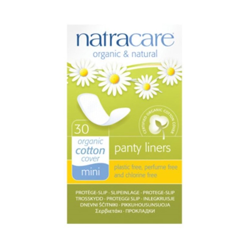 NATRACARE protège-slips cotton Mini boite 30