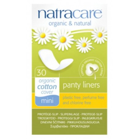 NATRACARE protège-slips cotton Mini boite 30