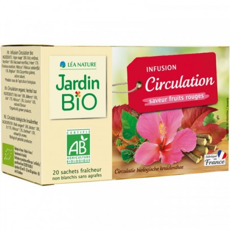 JARDIN BIO CIRCULATION infusion | 20 sachets