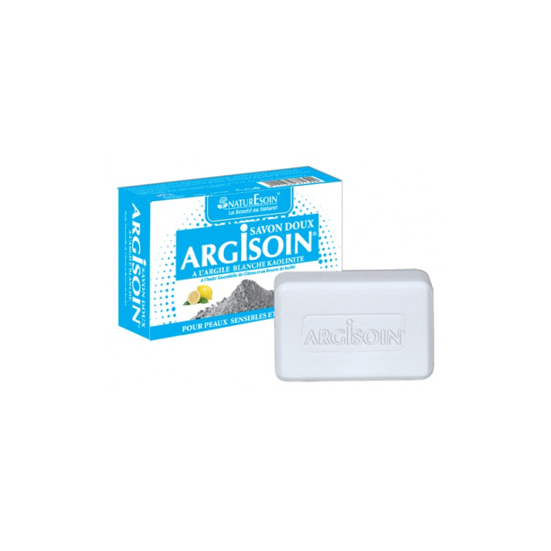 NATURE SOIN ARGISOIN savon doux à l'argile blanche 125 g