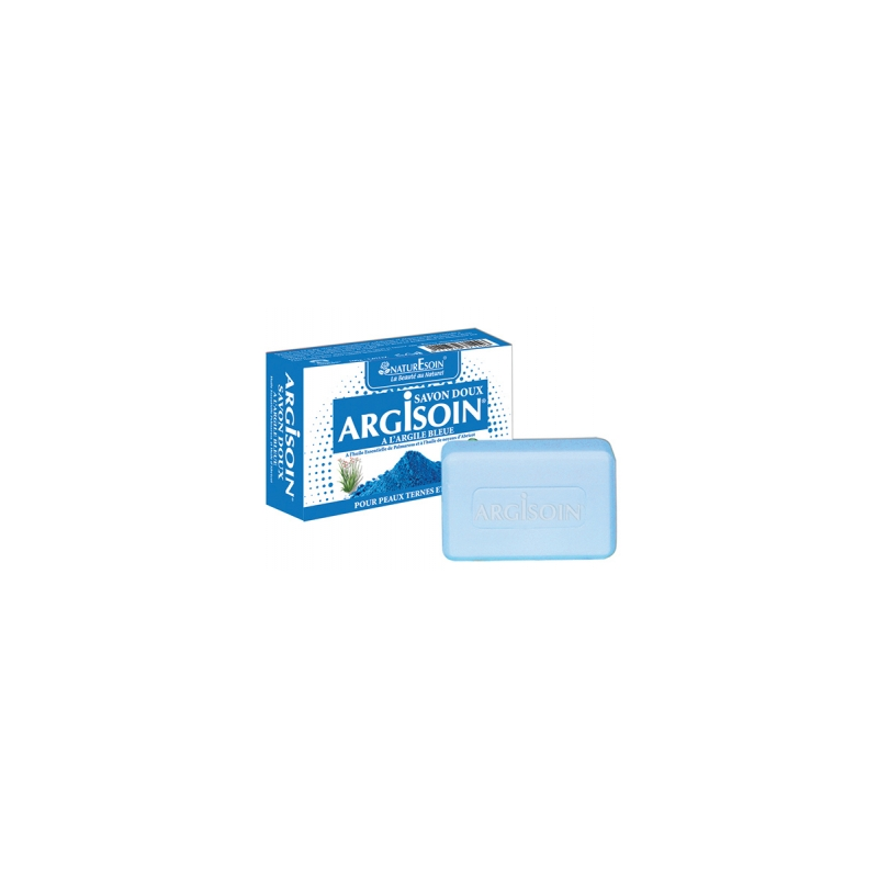 NATURE SOIN ARGISOIN savon doux à l'argile bleue 125 g NATURE SOIN ARGISOIN savon doux à l'argile bleue 125 g