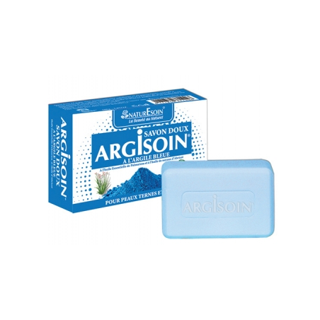 NATURE SOIN ARGISOIN savon doux à l'argile bleue 125 g