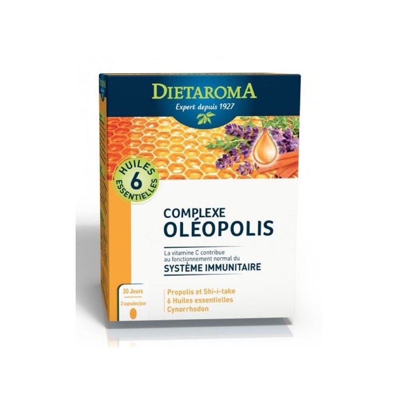 DIETAROMA OLEOPOLIS immunité bio boite 60 capsules