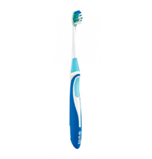 GUM brosse à dents Activital souple avec tête silhouette REF 585