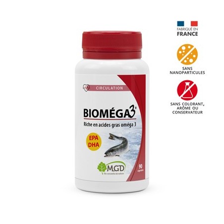 MGD bioméga 3 boite 90 capsules