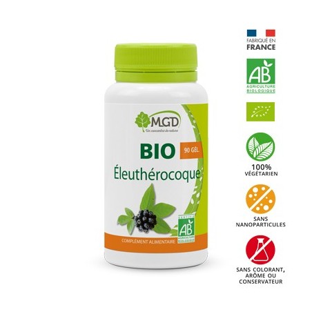 MGD bio elutherocoque boite 90 gélules
