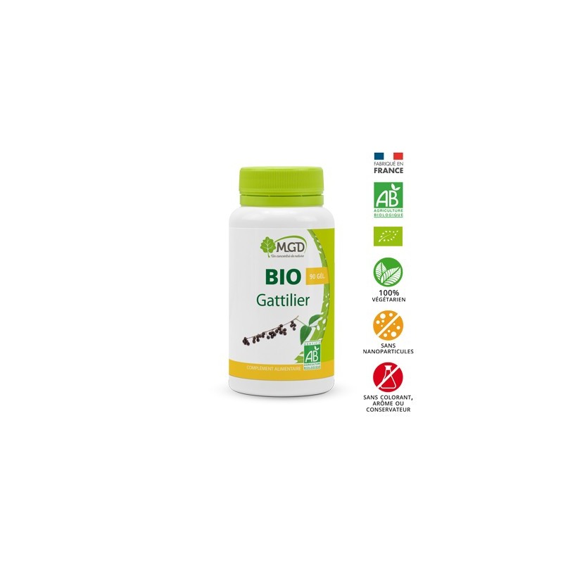 MGD bio gattilier boite 90 gélules