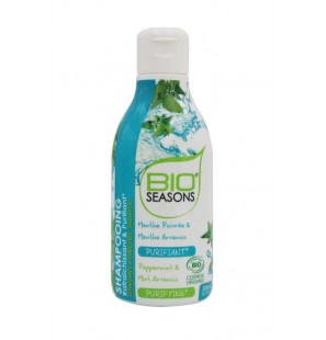 BIO SEASONS shampooing rafraîchissant purifiant 300 ml