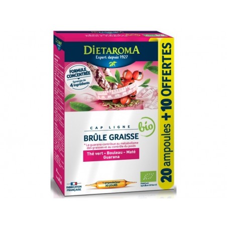 DIETAROMA CAPLIGNE brûle graisse boite 30 ampoules