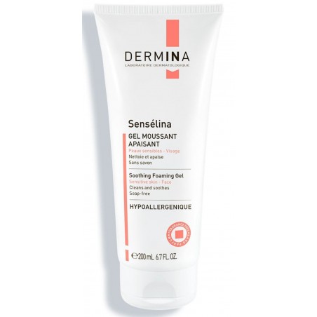 DERMINA SENSELINA gel moussant apaisant 200 ml