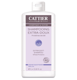 CATTIER shampooing extra doux BIO 1 litre