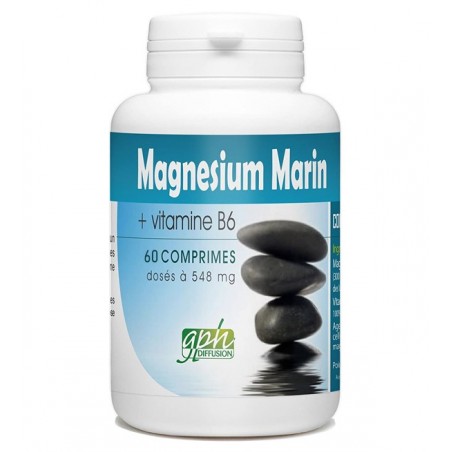 GPH DIFFUSION Magnésium Marin 548 mg | 60 comprimés