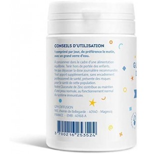 GPH DIFFUSION Glucotane de Zinc | 60 comprimés