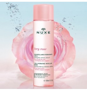 NUXE Very Rose Eau Micellaire Hydratante 3-en-1 200ML