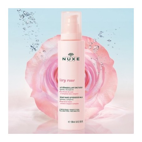 NUXE VERY ROSE Lait Démaquillant Onctueux 200ML