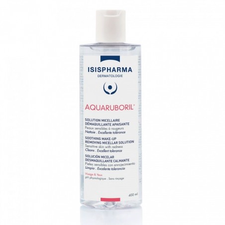 ISISPHARMA AQUARUBORIL solution micellaire démaquillante 400 ml