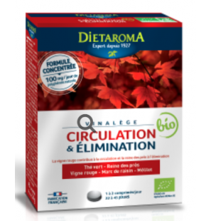 DIETAROMA CIRCULATION & ELIMINATION boite 45 comprimés